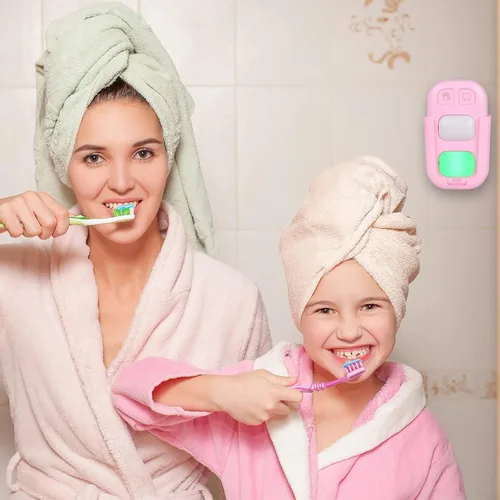 Vista 4 de Temporizador para niños, temporizador de cepillo de dientes de 2 minutos, temporizador de lavado de manos de baño de 20 segundos, luz indicadora