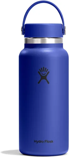 Vista 34 de Hydro Flask Botella de agua – Acero inoxidable aislado – Tapa flexible de boca ancha, antiderrames, a prueba de fugas y recargable en agave de 20