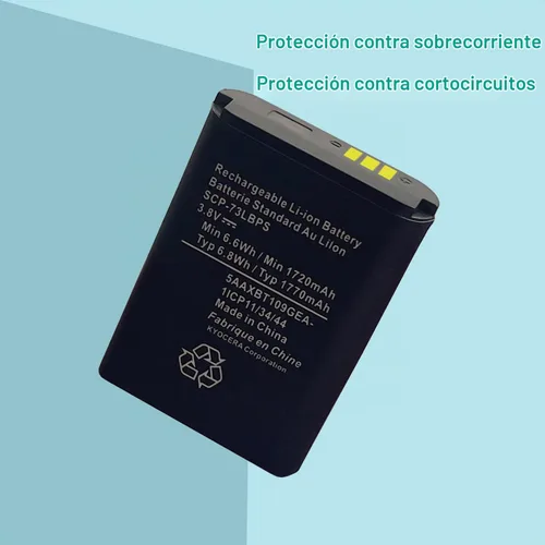 Vista 4 de SCP-73LBPS para Kyocera DuraXV Extreme Batería: Para Kyocera Flip Phone