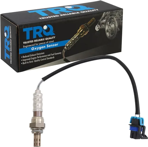 Vista 215 de TRQ Sensor de Oxígeno O2 de 4 Hilos de Banda Estrecha Compatible con VW Atlas 2.0L 2018-21, VW GTI 2.0L 2016-18, Audi A3 Quattro 2.0L 2015-18, VW