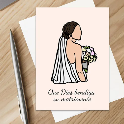 Vista 3 de Tarjeta de Boda Cristiana ara Tarjeta de Boda Tarjeta de Matrimonio de Boda Cristiana, Regalo Cristiano para Bodas (Paquete de 12)