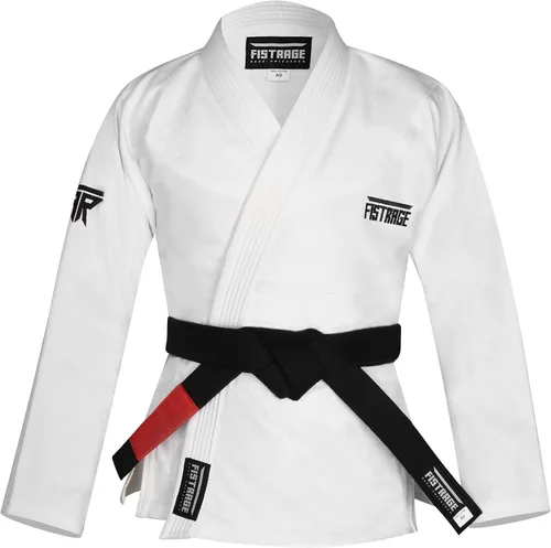Vista 4 de FISTRAGE Jiu Jitsu Gi Patch BJJ - Traje brasileño para hombres y mujeres, uniforme MMA con cinturón
