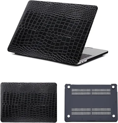 Vista 15 de Funda protectora para MacBook Air de 11 pulgadas 2015 2014 2013 2012 2011 2010 A1465 A1370, diseño de patrón de plástico, funda para laptop