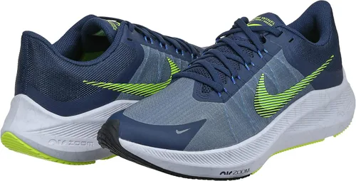 Vista 7 de Nike Zapatos de correr para hombre, Negroplata reflectantegris lobo