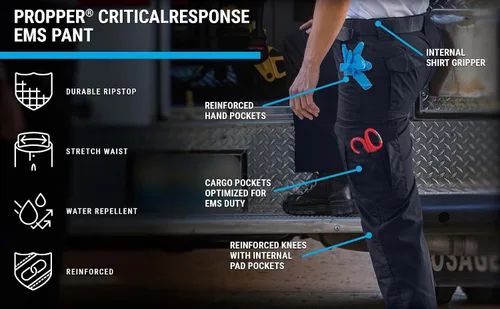 Vista 6 de Propper Pantalón de mujer Critical Response Ripstop EMS