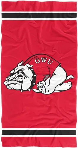 Vista 246 de LOGOVISION Manta Abilene Christian University, 30 x 60 pulgadas, logotipo primario CottonFront/PolyBackBeachTowel