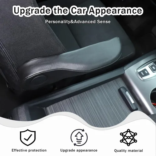 Vista 3 de Fundas para reposabrazos de asiento de coche para Honda Pilot 2019-2022/ Ridgeline 2017-2023/ Passport 2019-2023, Protector de reposabrazos