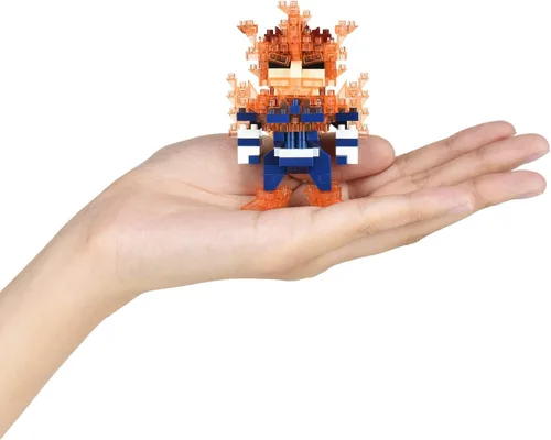 Vista 4 de Nanoblock - My Hero Academia - Endeavor, kit de construcción de la serie de personajes Endevor