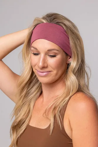 Vista 8 de Maven Thread 4" Wide Workout Headbands for Women – Non-Slip Sweatbands for Gym, Running & Yoga