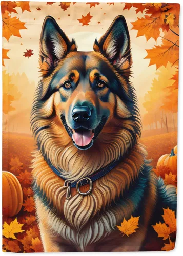 Vista 18 de Caroline's Treasures DAC1001GF Affenpinscher - Bandera decorativa para jardín de otoño, decoración para patio exterior, patio, parterres