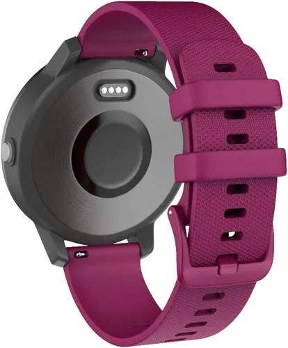 Vista 13 de OVERSTEP Vicoactive 3 - Correa de silicona suave de 0.78 pulgadas para Garmin Vivoactive 3/Forerunner 245/645 Music/Samsung Galaxy Watch 1.654