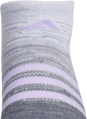 Vista 4 de Calcetines deportivos Adidas Superlite invisibles para mujer (6 pares), Gris, M