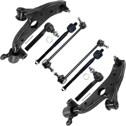 Vista 385 de Detroit Axle - Kit de brazos de control de extremo de 8 piezas para Toyota 2001-2003 Highlander 2002-2003 Camry Lexus ES300, 2 conjuntos de brazos