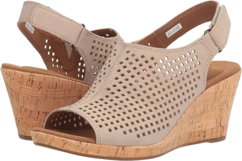 Vista 7 de Rockport Womens Briah Perf Sling Wedge Sandal