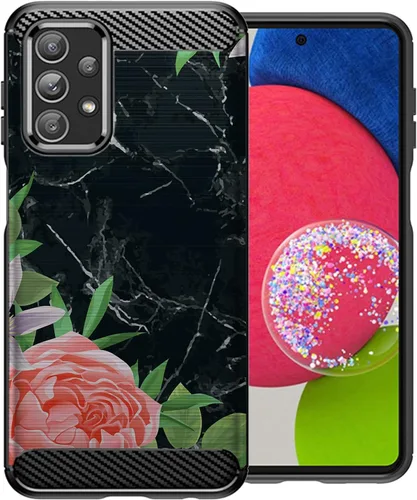 Vista 7 de CasesOnDeck Funda compatible con Samsung Galaxy A23 5G / A23 - Funda de TPU flexible y suave y ajustable con protección contra golpes