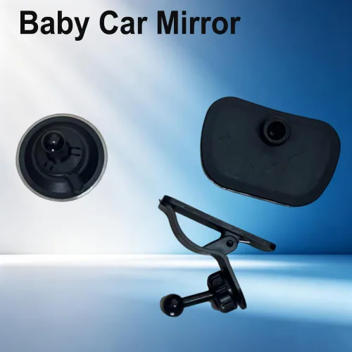 Vista 3 de MASO Espejo de coche para bebé, espejo de seguridad para niños, asiento de bebé y niño