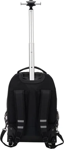 Vista 3 de Rockland, bolsa de viaje de 19 pulgadas, con ruedas., Negro), R02-BLACK