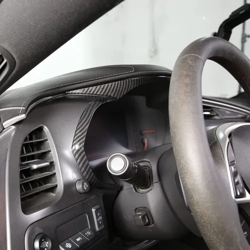 Vista 3 de Tiras de ajuste para panel de instrumentos de tablero de instrumentos, ABS, 3 unidades, compatibles con Corvette C7 Stingray 2014-2019, accesorios