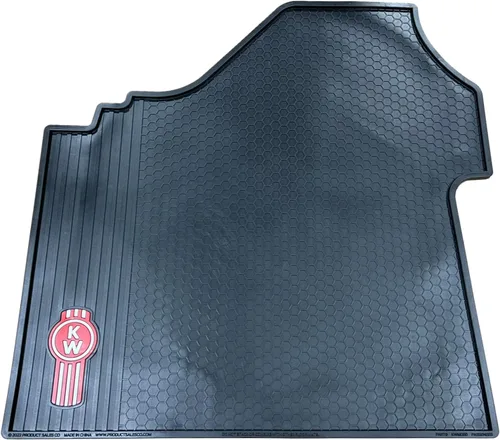 Vista 3 de Kenworth Alfombrillas de goma OEM para todo tipo de clima con logotipo para servicio mediano T180 T280 T380 T380 V T480 T480V