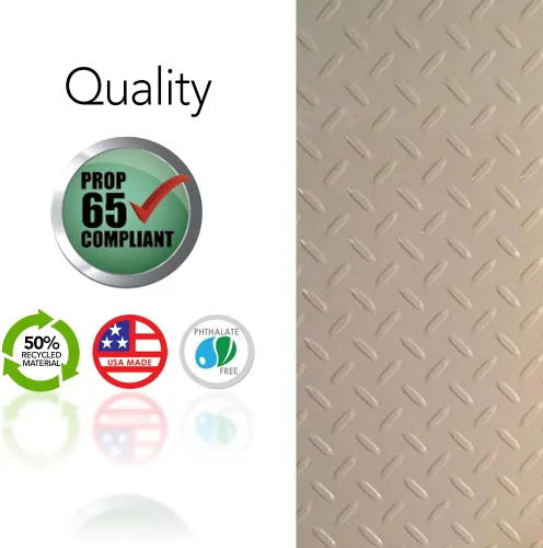 Vista 2 de Resilia - Alfombrilla premium para debajo del fregadero - Tamaño universal grande, corte a medida para gabinetes, estantes y forros de cajones