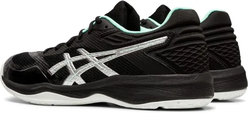 Vista 3 de ASICS Zapatos de voleibol Netburner Ballistic FlyteFoam para mujer, Blanco