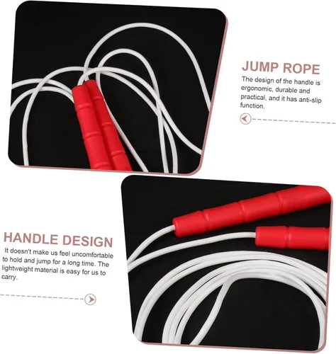 Vista 2 de GALPADA Long Jump Rope for Fitness Adults and Students Lightweight Rope Practical Workout Training Tool