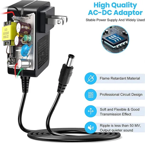 Vista 2 de Cargador de batería de repuesto INSE S6T, adaptador de corriente CA, CC compatible con INSE S6 S6T S6P Pro S600 S610 S650 S660 S670, TMA T150