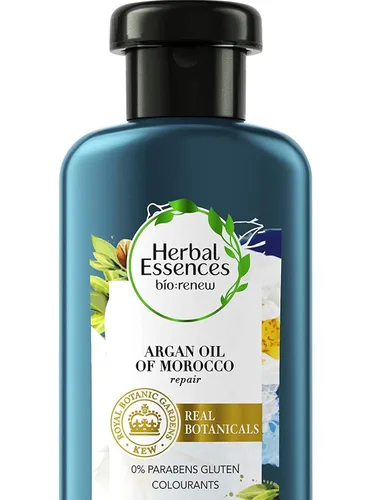 Vista 4 de Herbal Essences Acondicionador reparador de aceite de argán de Marruecos, 3.38 onzas líquidas, 3.38 onzas