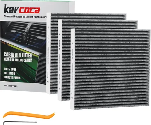 Vista 9 de CF11809 Filtro de aire de cabina prémium con carbón activado compatible con CADILLAC CHEVY SILVERADO GMC Sierra 2014 2015 2016 2017 2018 2019 2020