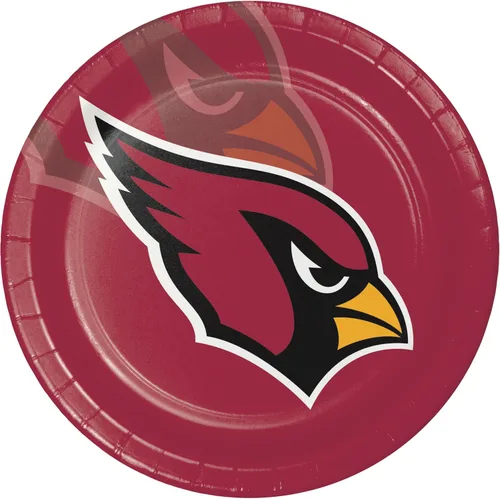 Vista 46 de Trendware Arizona Cardinals - Platos de papel, 24