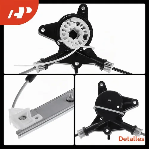 Vista 7 de A-Premium Elevalunas eléctrico sin motor compatible con Mazda CX-7 2007-2012 delantero izquierdo del lado del conductor