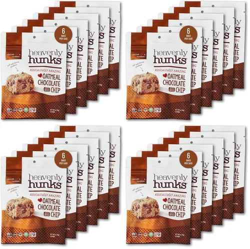 Vista 18 de Heavenly Hunks Soft-Baked Birthday Cake Oat Bites, Gluten Free, Vegan and Made with Real Ingredients