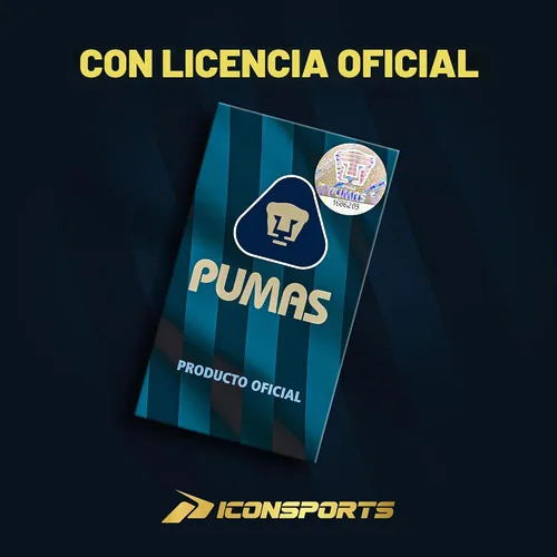 Vista 6 de Icon Sports Officially Licensed Pumas UNAM Pullover Hoodie - Unisex Adult