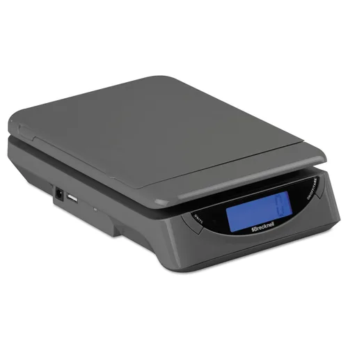 Vista 6 de Brecknell PS25, báscula postal electrónica alimentada por USB, 25 lb x 0.2 oz