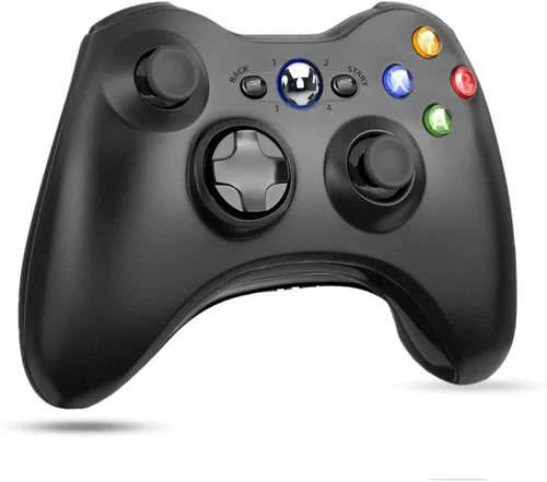 Vista 4 de Prodico Xbox 360 Wireless Controller 2 Pack, 2.4G Wireless Controller for Xbox 360 & Slim PC Windows 7