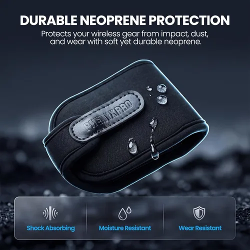 Vista 3 de Phenyx Pro Bolsa transmisor inalámbrico de neopreno (BA-1)