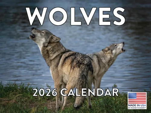 Vista 40 de Calendario mensual de pared de alpaca 2025 Fabricado en Estados Unidos