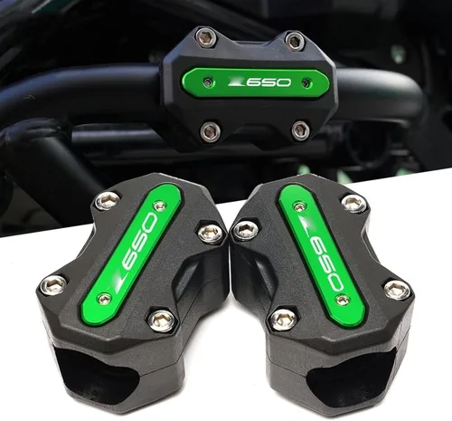 Vista 5 de Marcos protectores de motocicleta, accesorios para Kawasaki Z650 Z900, protección del motor, bloque decorativo de 22/25/1.102 in, almohadillas