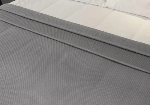 Vista 6 de Cotton Craft - Cobija térmica de sarga de punto espiga (100% algodón súper suave de alta calidad), Algodón, Diamond - Gris, gemelo