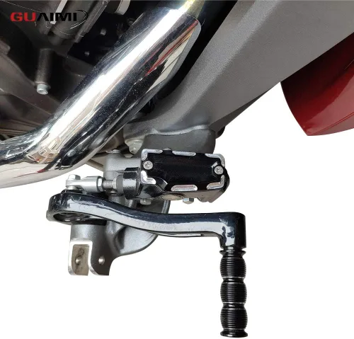 Vista 2 de GUAIMI Juego de clavijas de freno de cambio de motocicleta para Indian Scout Sixty Bobber Victory Cross Country Hard-Ball Kingpin - Cromo