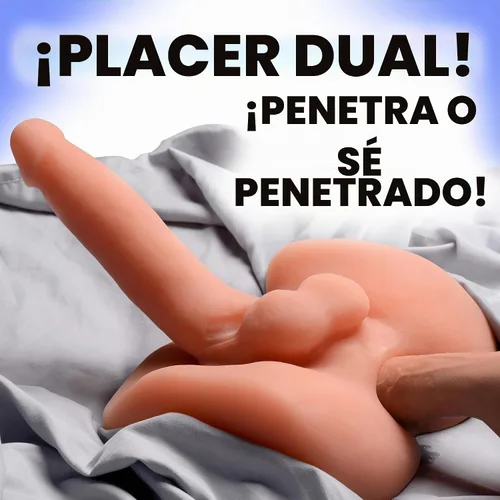 Vista 2 de SexFlesh Pene Rider Combo Masturbador
