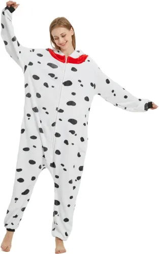 Vista 7 de QVJCOS Pijama de una pieza para adultos