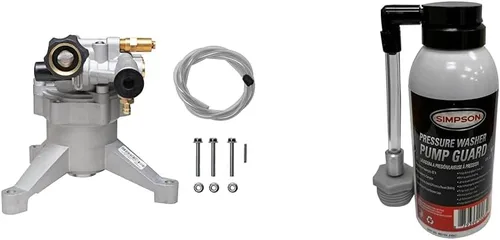 Vista 9 de OEM Technologies - Kit de bomba de leva axial + manguera de lavado a presión Simpson MorFlex Series, 25 pies