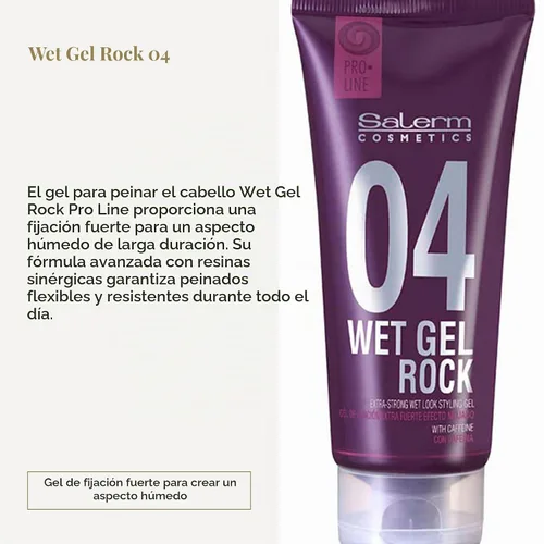Vista 2 de Salerm Cosmetics Proline Wet Gel Rock - 7.1 oz