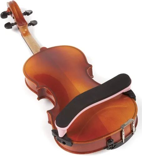 Vista 4 de Everest ES2LPI ES Series Violín Ajustable Reposapiés 3/4-1/2 - Rosa Claro