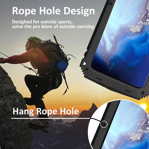 Vista 8 de Simicoo Samsung S21 Plus 5G - Funda de silicona resistente a prueba de golpes, resistente a los golpes, funda protectora de pantalla integrada