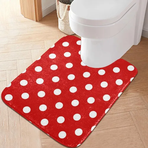 Vista 18 de Tapete de baño a cuadros de tablero de ajedrez, suave, absorbente, lavable, tapete de baño para piso de baño, tapete de baño antideslizante