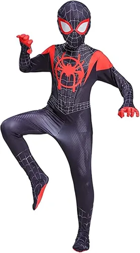 Vista 2 de NOsawa Disfraz de superhéroe para niños, disfraz de cosplay de Halloween