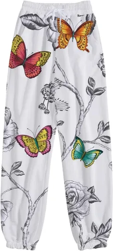 Vista 4 de joysale Women Sweatpants Winter Warm Casual Pants Athletic Joggers with Pockets