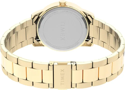 Vista 2 de Reloj pulsera de acero inoxidable de fácil lectura para hombre Timex